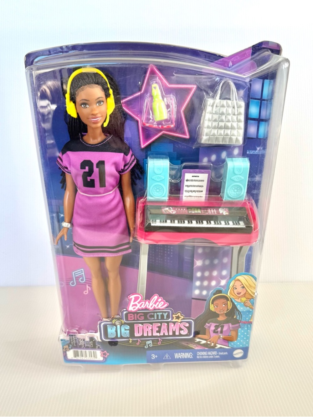 🩷NIB. Barbie Big Dreams Musician Doll with Electric Keyboard